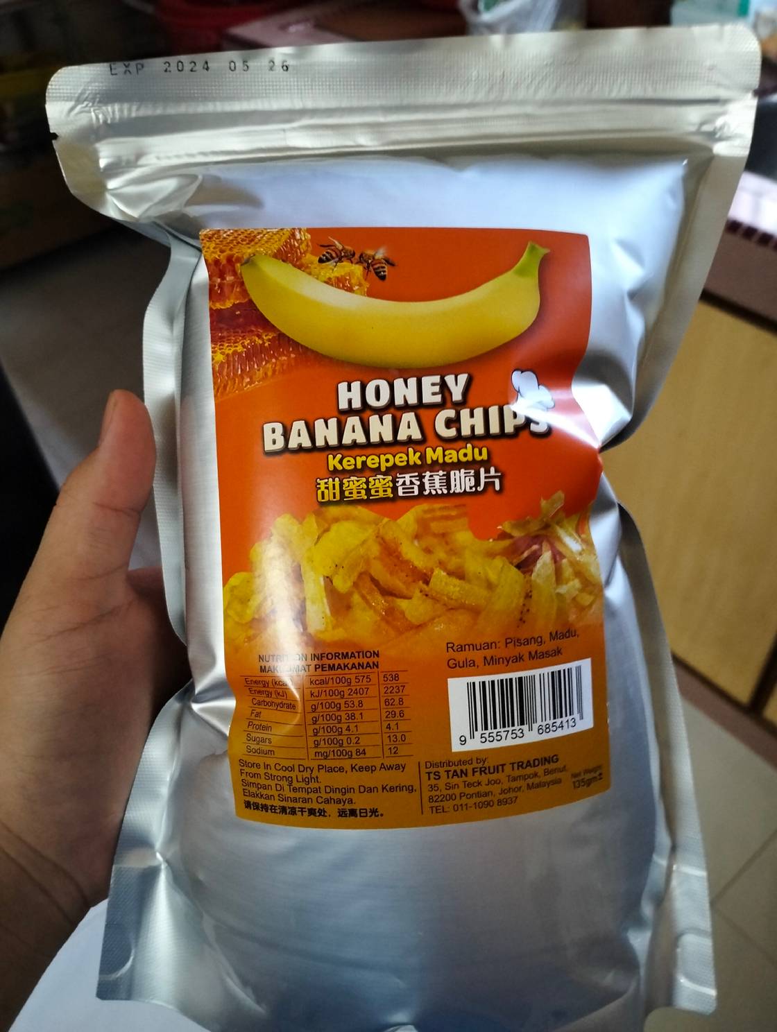 Honey Banana Chips